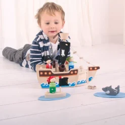 Mini Pirate Ship Playset