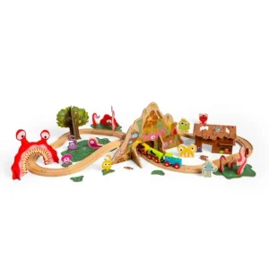 Monster Train Set - Wooden Toy