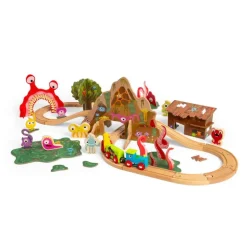 Monster Train Set - Wooden Toy