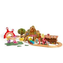 Monster Train Set - Wooden Toy