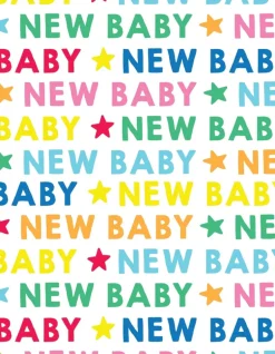 New Baby Wrapping Paper