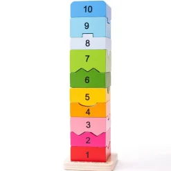 Number Tower - Wooden Toy