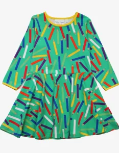 Organic Art Print Skater Dress