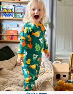 Organic Autumn Print Pyjamas