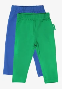 Organic Basic Leggings Bundle - Blue & Green