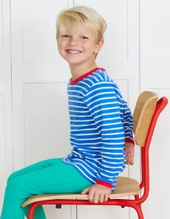 Organic Blue Breton T-Shirt