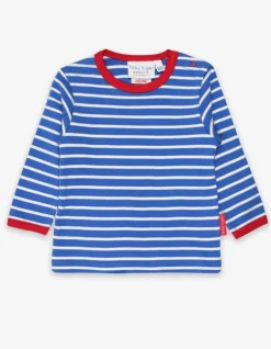 Organic Blue Breton T-Shirt