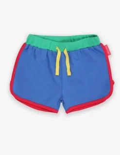 Organic Blue Running Shorts