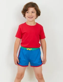 Organic Blue Running Shorts