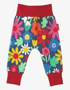 Organic Bold Floral Print Yoga Pant