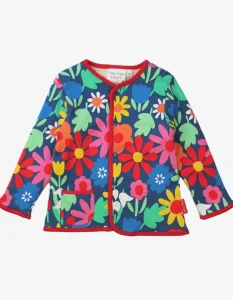 Organic Bold Floral Reversible Jacket