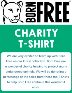 Organic Born Free Leopard Applique T-Shirt