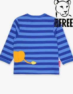 Organic Born Free Lion Applique T-Shirt
