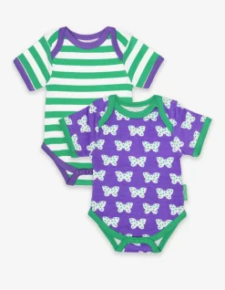 Organic Butterfly Print 2-Pack Bodysuit