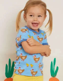 Organic Chicken Print T-Shirt