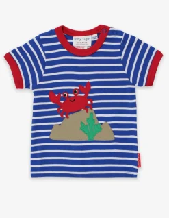 Organic Crab Applique T-Shirt