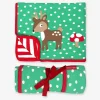 Organic Deer Applique Blanket