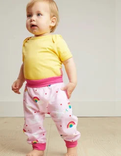 Organic Dove Print Yoga Pants