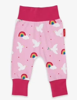 Organic Dove Print Yoga Pants