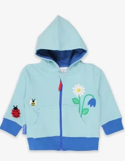 Organic English Garden Applique Hoodie