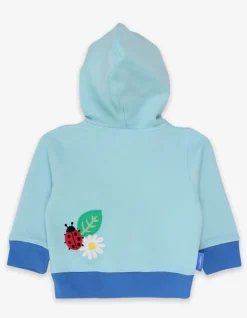 Organic English Garden Applique Hoodie