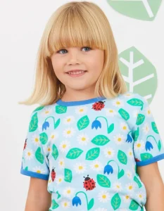 Organic English Garden Print T-Shirt