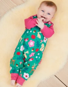 Organic Forest Adventure Print Slungarees