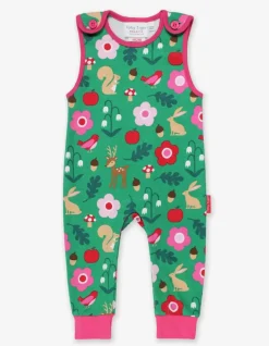 Organic Forest Adventure Print Slungarees