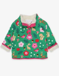 Organic Forest Adventure Print Cosy Fleece Sweatshirt