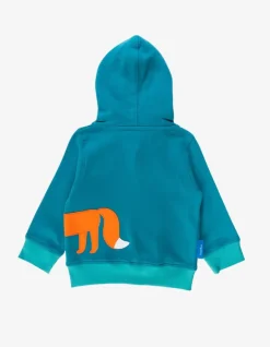 Organic Fox Applique Hoodie
