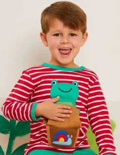 Organic Frog Applique T-Shirt