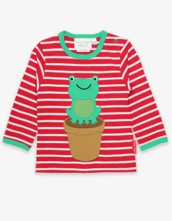 Organic Frog Applique T-Shirt