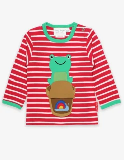 Organic Frog Applique T-Shirt