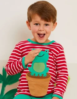 Organic Frog Applique T-Shirt