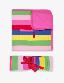 Organic Girly Stripe Blanket