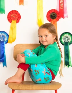 Organic Green Basic Long-Sleeved T-Shirt