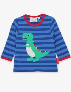 Organic Happy Green T-REX Applique T-Shirt