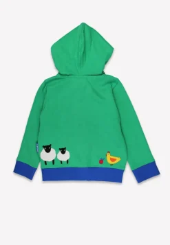 Organic Hillside Applique Hoodie