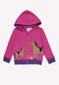 Organic Hillside Pony Applique Hoodie