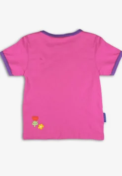 Organic Hillside Pony Applique Short Sleeved T-Shirt