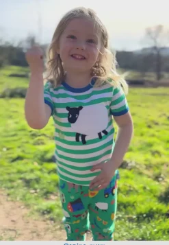 Organic Hillside Print Leggings