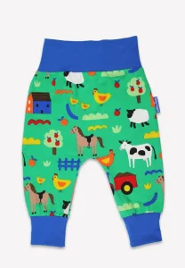 Organic Hillside Print Yoga Pants