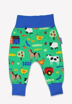 Organic Hillside Print Yoga Pants