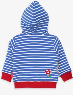 Organic Mouse and Mushroom Applique Hoodie