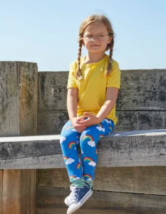 Organic Multi Rainbow Leggings