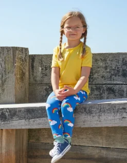 Organic Multi Rainbow Leggings