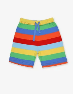 Organic Multi Stripe Shorts
