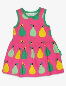 Organic Pear Print Summer Dress