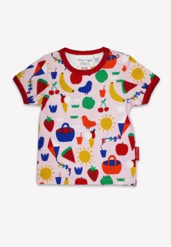 Organic Picnic Print Short Pyjamas