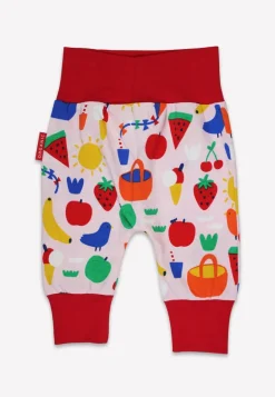 Organic Picnic Print Yoga Pants